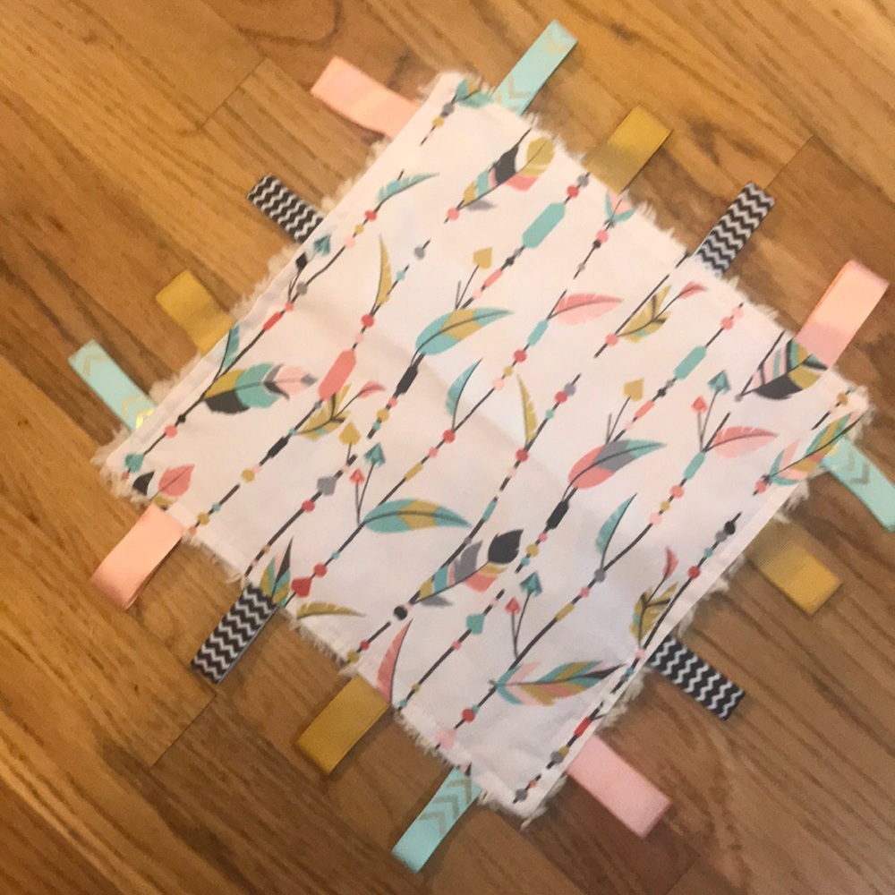 Colorful Tag Blanket for Kids